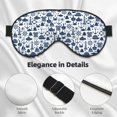 thumbnail image 3 of Uemuo Seaside Primary Color Pattern Sleep Eye Mask - Light Blocking Sleep Mask Blocking Out Light Perfectly, Soft and Comfortable Night Eye Mask, Eye Blinder, 3 of 7