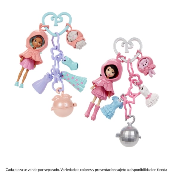Set de Juego Mattel Polly Pocket Llavero Fashion Charms