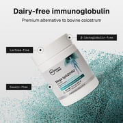 Microbiome Labs Mega IgG2000 Gut Health Powder for Women, Men & Kids 2+ IgG Immunoglobulin Supplement for Digestive Health Support - Dairy-Free Bovine Colostrum Supplement Alternative (2.1 Ounces)