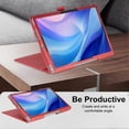 thumbnail image 3 of 11.5 Inch Tablet Stand Cover, PU Leather Case for 11.5 Inch Tablets and Phones, Compatible with Multiple Models, 3 of 5