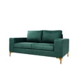 thumbnail image 2 of Love Seat Kessa Muebles Kama Verde, 2 of 9