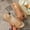 Khaki, variant on Crunowin Women's Peep Toe Sandals, Flat Sole Slip On Style Solid Color Summer Lightweight Comfortable Shoes White 6