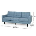thumbnail image 3 of 66890.00ABLU_66890.00BBLU 3 SEATER SOFA (2 BOXS), 3 of 10