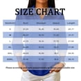 thumbnail image 3 of Womens Polo Shirts 3/4 Sleeve Solid Color Button Lapel Collar Business Casual Golf Tops Sky Blue XL, 3 of 9