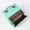 Green, variant on Kmbangi Women's Large Capacity Purse Hardware Rhombus Snap Button Wear Resistant Zipper Closure Long Wallet