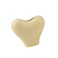 thumbnail image 1 of Jarrón de cerámica con forma de corazón, arreglo floral, decorativo, elegante y novedoso, florero para amarillo, 1 of 9