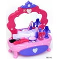 Kid Connection LightUp Vanity Set with Storage Drawer, 7 Pieces, Baby