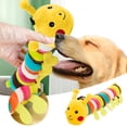 thumbnail image 1 of Jouet pour Chien Coloré Couineur Jouet à Mâcher Long Jouet Jaune Moyen et Grand Chiens pour Entraînement pour Garder en Forme les Mâchouilles pour Grands Chiens Chiot Os à Mâcher Bâton à Mâcher pour Petits Chiens Aller Chien, 1 of 3