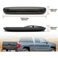 thumbnail image 3 of 1 Pack Led 3RD Third Tail Brake Light Cargo Lamp for 2007-2013 Chevy Silverado / GMC Sierra, Rear 3rd Brake Roof Cargo Light, 3 of 4