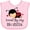 AD-Pink, variant on Inktastic Little Sister Ladybug Girls Baby Bib