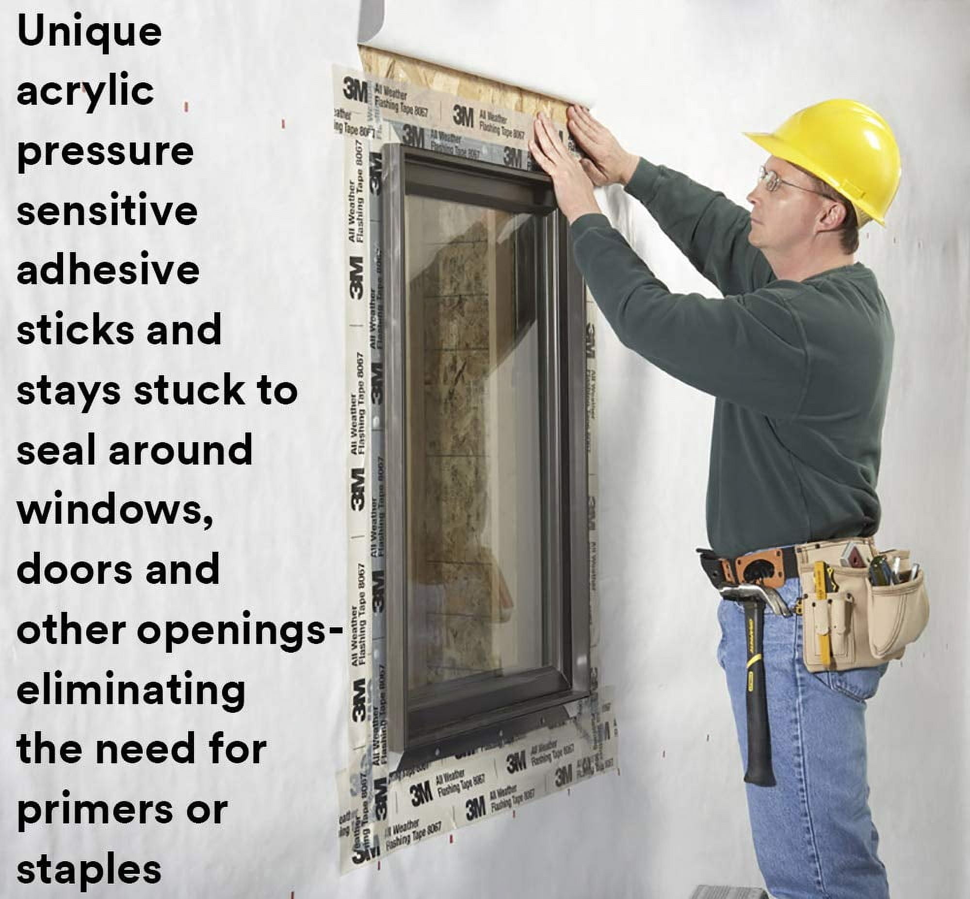 3M 7000001346 All Weather Flashing Tape - 8067 Tan, 4