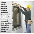 thumbnail image 2 of 3M Flashing Tape All Weather 8067, 4" x 75' Roll, Split Liner, Self-Adhesive, Waterproof, Protect Windows, Doors, Rough Openin, 2 of 5