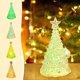 thumbnail image 1 of Luz nocturna del árbol de cristal de Navidad | Lámpara decorativa LED cálida y suave | Adorno de mesa a pilas | Decoración festiva del hogar | Compacto Portátil | 5.6x10.4cm, 1 of 4