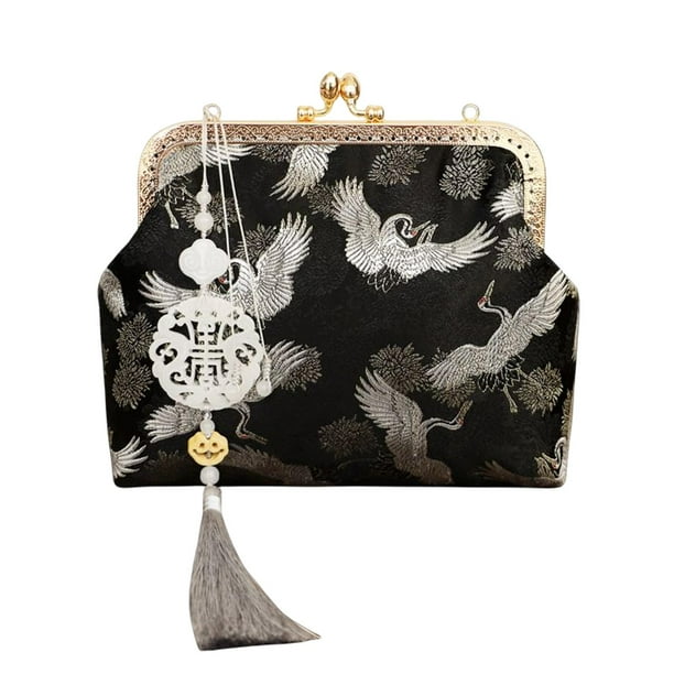 Women Handbag Evening Clutch Holiday Shoulder Bags Chain Strap black Walmart