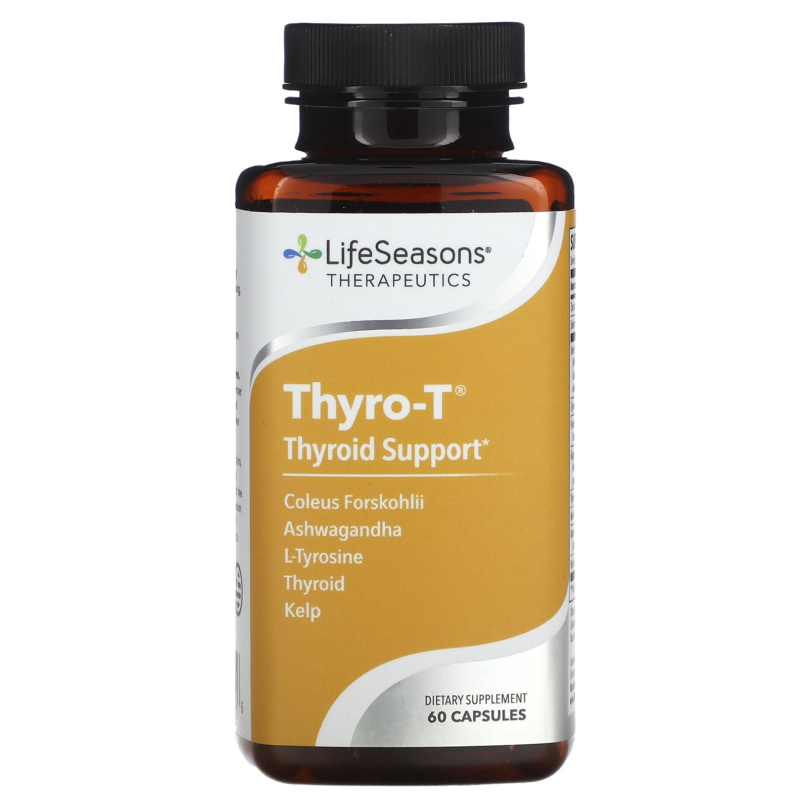 LifeSeasons, ThyroT, Thyroid Support, 60 Capsules
