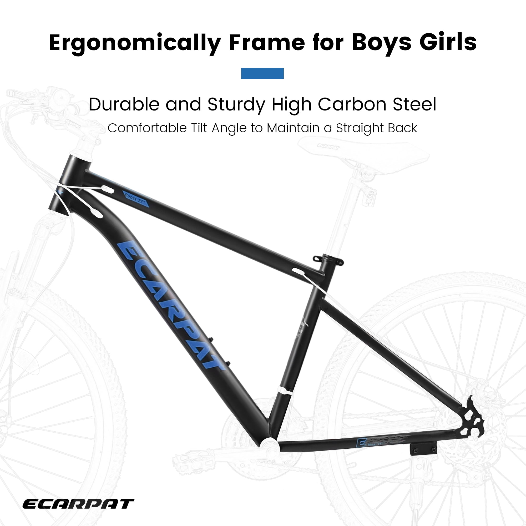 POVANLI 24" Mountain Bike for Men and Women