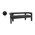thumbnail image 2 of Meridian Furniture Athena Black Velvet Bench, 2 of 6