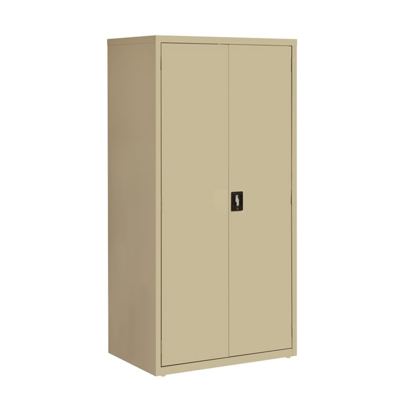 Hirsh Industries Iron Horse Storage Cabinet In Putty Walmart Canada