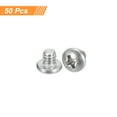 thumbnail image 3 of Uxcell #8-32x3/16" Pan Head Machine Screws, Stainless Steel 18-8 Screw, Pack of 50, 3 of 7