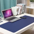 thumbnail image 4 of Naierhg Double-sided Waterproof Faux Leather Mouse Pad Desktop Mat Sky Blue, 4 of 8