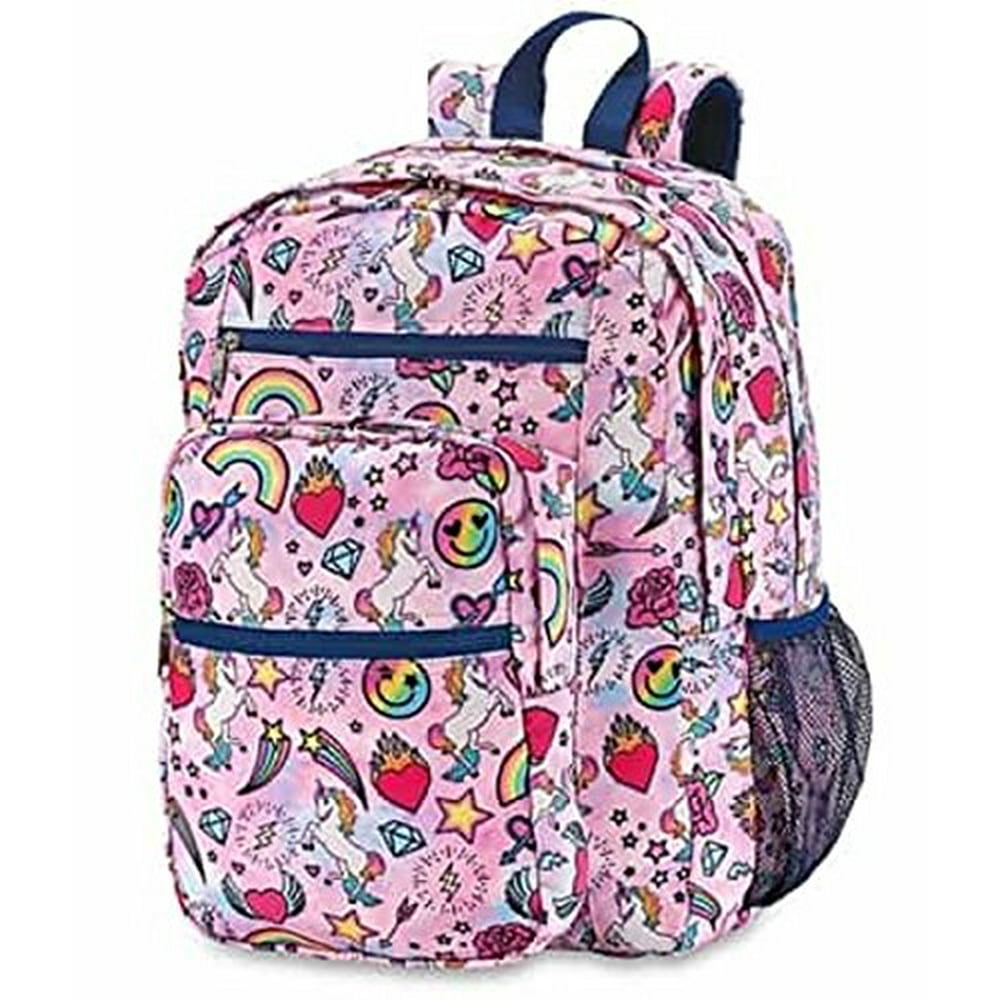 Top Trenz Top Trenz Inc 5 Zipper Backpacks (Unicorn Couture