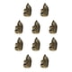 thumbnail image 3 of Matsuzay Anillo de tejer, dedal de protección para los dedos, herramientas de ganchillo para el hogar, artesanías de hilo para el hogar, tipo M Tipo M 10piezas Matsuzay CBP375984, 3 of 4