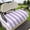 Purple, variant on Golf Cart Seat Covers for 2 Seater,Watercolor Flowers Microfiber Cart Seat Towel Blanket,Spring Hummingbird Butterflly Floral Beige Absorbent NonSlip Bench Seats Protector for Golf Course 51"x31"
