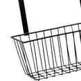 thumbnail image 3 of Hanging Storage Basket Shampoo Shelves Rack Organizer tidy storage for Hang Behind Door Black, 3 of 8
