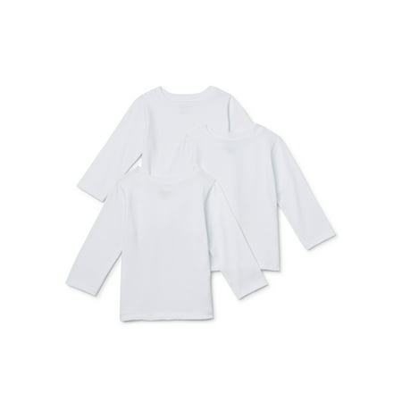 

Garanimals Baby Boys Basic Long Sleeve T-Shirt Multipack Set 3-Piece Sizes 0/3M-24M