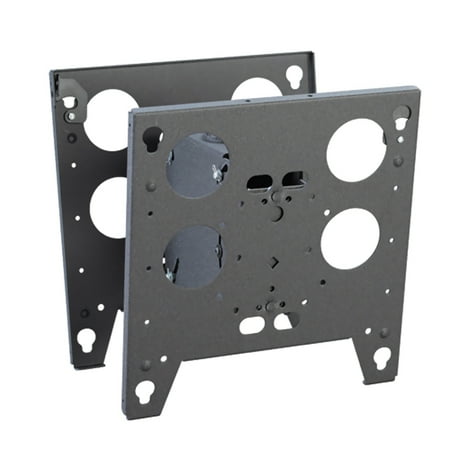 Chief Large Flat Panel Dual Ceiling Mount PDC2000B - Mounting component ( back-to-back base ) for 2 LCD / plasma panels - black - screen size: 42"-71" - mounting interface: from 200 x 200 mm