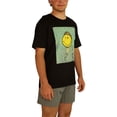 thumbnail image 2 of Camiseta Gráfica Elevenparis Van Gogh Smiley Negra S, 2 of 4