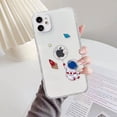 thumbnail image 3 of for iPhone 15 Pro Max Case Clear with Astronaut Design Cute Anime Cool Blue Durable Space Theme Soft TPU Shockproof Protective Aesthetic Women Girly Kids Girl's Phone Cover (Upside Down), 3 of 5