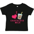 thumbnail image 3 of Inktastic I Love Chocolate Milk Boys or Girls Toddler T-Shirt, 3 of 5