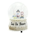 thumbnail image 3 of Evergreen Beautiful Christmas Let it Snow Water Globe Table Top Decor - 4 x 6 x 4 Inches Indoor/Outdoor Decoration, 3 of 3