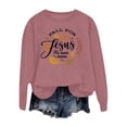 thumbnail image 4 of Fgnfyis Sweat à Capuche à Manches Longues et Col Rond Imprimé à la Mode pour Femmes, Chandails en Molleton Roses TTG, 4 of 4