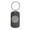 Black, variant on Stainless Steel Pentacle Keychain Triquetra Knot Yin Yang Cross Om Symbol Pentagram Keyring Pendant Tag Religious Amulet Gifts for Men Women, Silver