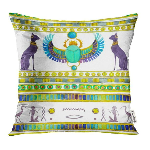 ARHOME Ancient Egyptian Cats and Scarab Beetle with Wings and of Egypt