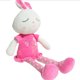 thumbnail image 1 of Muñeca de peluche con forma de conejo rosa, 50 cm de altura, 1 of 1