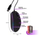 thumbnail image 3 of Ratón Gamer Mouse Lector Optico K50 DPI Ajustable Sentry Iluminacion RGB Diseño Ergonomico, 3 of 5