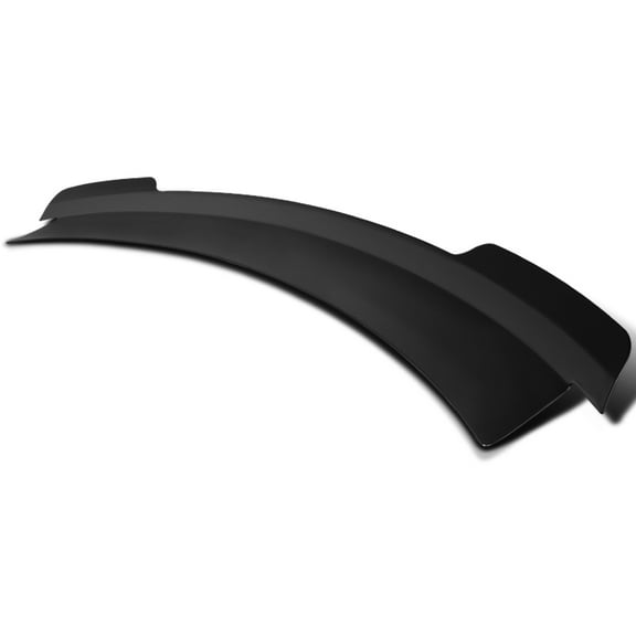 Spec-D Tuning Matte Black "MD Style" High Kick ABS Rear Trunk Spoiler Compatible with 2015-2022 Ford Mustang Models