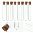 thumbnail image 2 of MasteelfCA 25pcs Plastic Test Tube Labs Spice Storage Tubes Science Liquid Container, 2 of 8