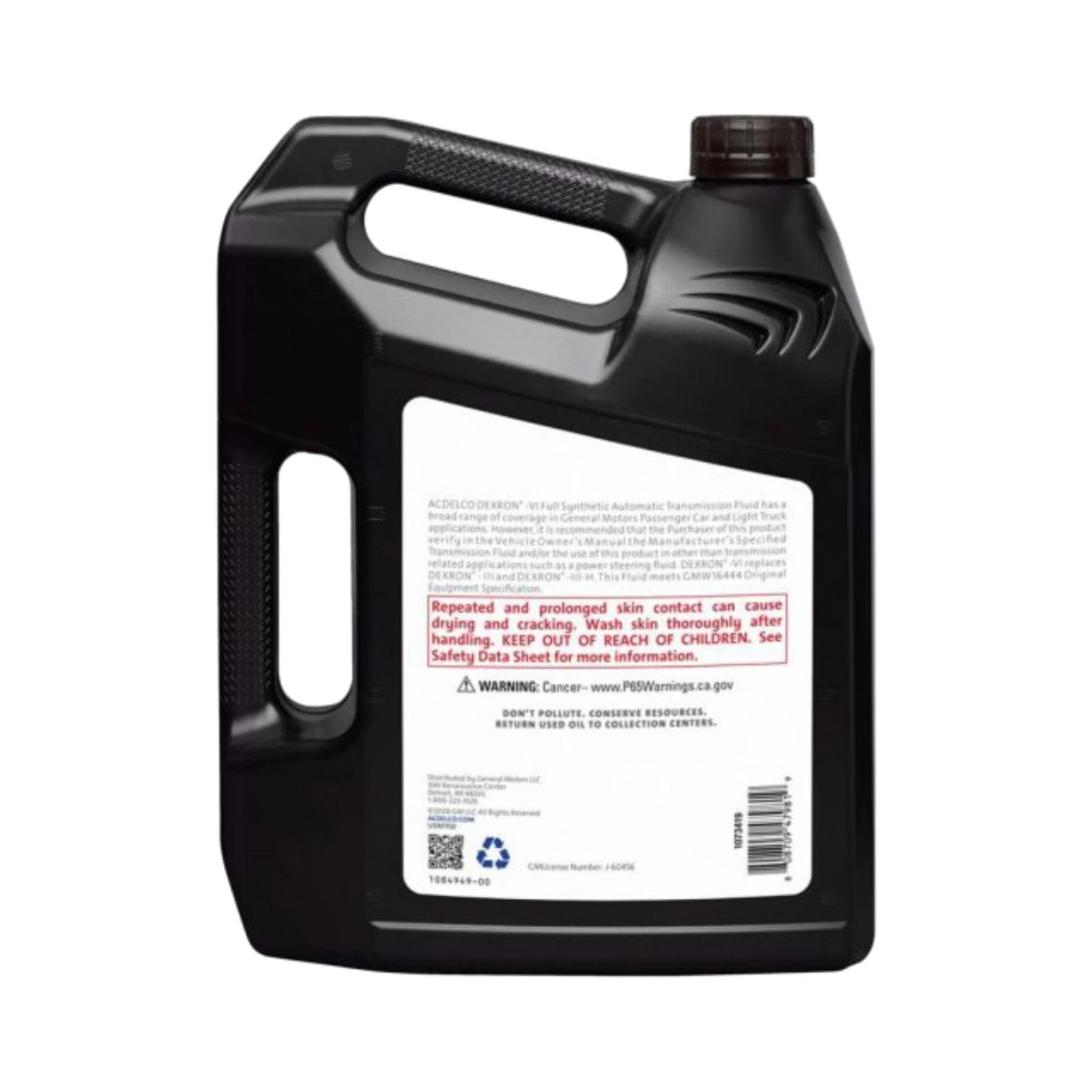 ACDelco 10-9244 Dexron-VI Multi-vehicle Synthetic Automatic Transmission Fluid, 1 Gallon