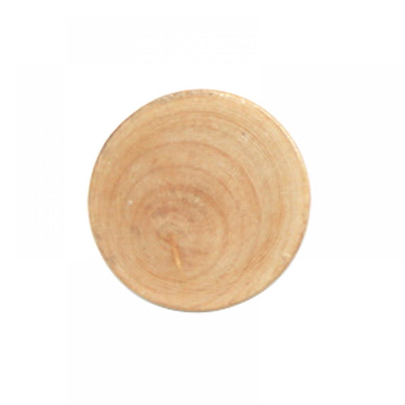 4 Pack Wood Wall Hooks, Wooden Coat Hooks Wall Mounted, Decorative Sturdy Coat Rack Hooks Natural Handmade Wooden Wall Hanger for Hanging Backpack Towel Hats