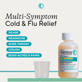 thumbnail image 5 of Genexa Kids' Multi-Symptom Cold & Flu Children's Liquid Cough & Chest Congestion Medicine, Expectorant Mucus Relief Cough Syrup for Kids 4-11, 4 fl oz, 5 of 11