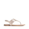 thumbnail image 2 of Sandalia DREAM PAIRS Gladiadora Plana con Piedras Dorada Talla 8, 2 of 7