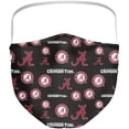 thumbnail image 3 of Adult Fanatics Branded Alabama Crimson Tide All Over Logo Face Covering 3-Pack, 3 of 6