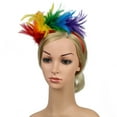 thumbnail image 1 of Bandeau en Plumes pour Femmes Kentucky Derby Mariage Fête Couvre-Chef, 1 of 6