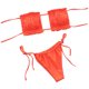 thumbnail image 4 of Bikini cómodo con pliegues y huecos para mujer, traje de baño acolchado con realce, conjunto de ropa de playa OAVQHLG3B Store lin121212, 4 of 4
