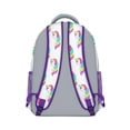 thumbnail image 3 of Rainbow Unicorn & Cloud Backpack - Stylish Waterproof School Bag for Teens with Lightweight Build & Breathable Comfort Features, 3 of 5