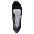 thumbnail image 3 of Karen Scott Womens Mory Peep Toe Classic Pumps, 3 of 4